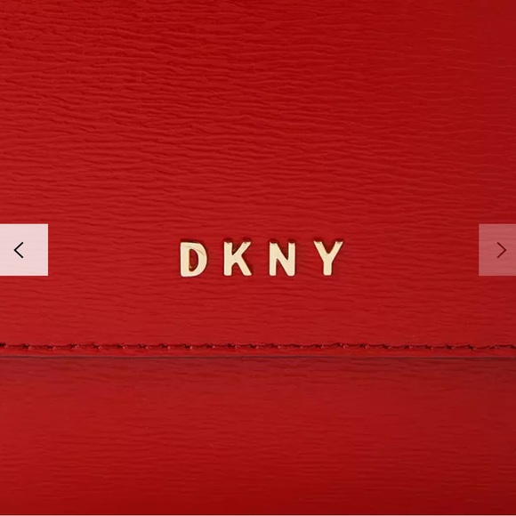 DKNY Red Crossbody Flap Bag - Picture 4 of 10